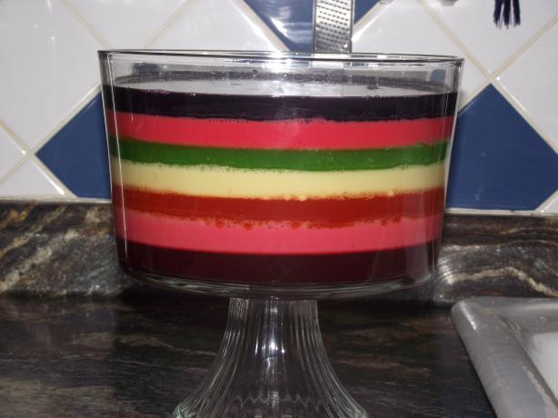 7-layer Jello. Photo by Jan in Lanark