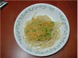 Healthy Creamy Kabocha (Pumpkin) Pasta. Photo by dcwang wang