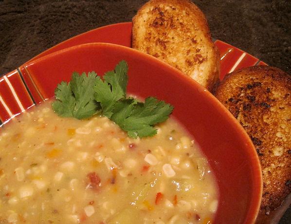 Smoked Corn and Pepper Chowder. Photo by Sandi (From CA)