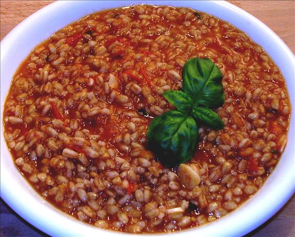 Tomato Rice With Basil. Photo by Inge 1505