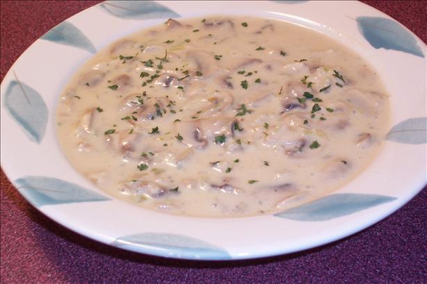 Chunky Mushroom Soup. Photo by *Parsley*