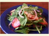 Easy Strawberry Spinach Salad