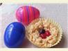 Chick & Egg Krispies Nest Easter Treats
