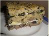 Chicken Spinach Polenta Layer Pie