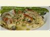 Portabella Mushrooms Stuffed With Chicken. Recipe by maryL in Canada