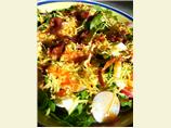 Chicken Spinach Salad With Warm Bacon Dressing
