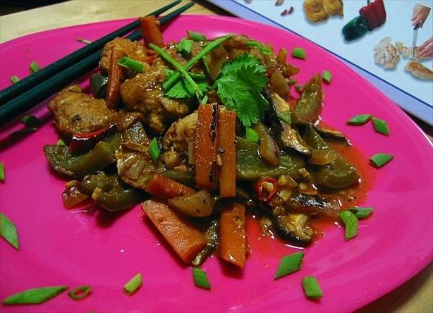 Colorful Hot and Sour Chicken. Photo by WaterMelon
