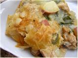 Country Chicken Casserole  Pie