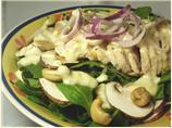 Honey-Herb Chicken & Spinach Salad