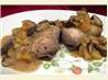 Poached Mahi Mahi (with Mushrooms and Apricots)