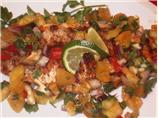 Cajun Grilled Catfish With Apricot Salsa