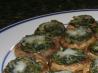 Olive Oyl's Treat for Popeye (Spinach stuffed Mushrooms)