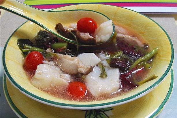 'my Thai' Chicken Soup. Photo by WaterMelon