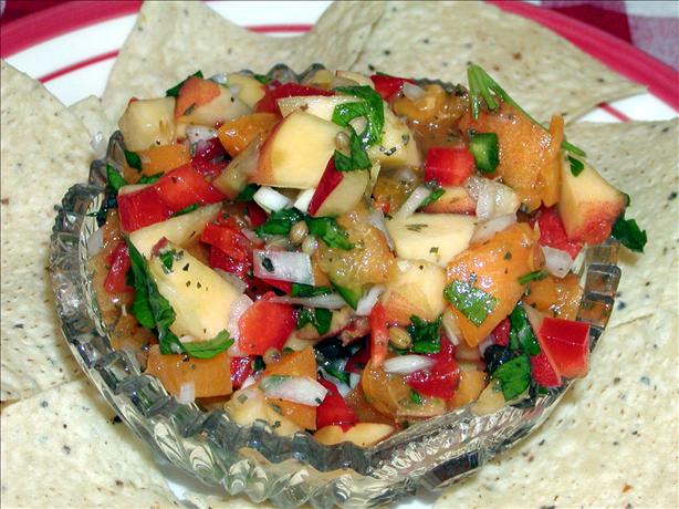 Apricot and Nectarine Salsa. Photo by Rita~