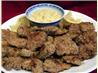 Cashew Chicken Fingers With Curry Mayonnaise