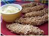 Cashew Chicken Fingers With Curry Mayonnaise