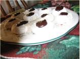 Fudge Filled Chocolate Chip Thumbprints. Photo by superbuna