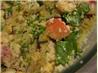 Nectarine and Chickpea Couscous Salad With Honey Cumin Dressing. Recipe by ratherbeswimmin'