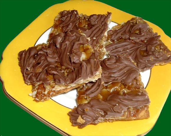 Chocolate Almond Roca Bar. Photo by Bergy