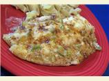 Catfish in Wine With Broiled Scallion Butter Sauce