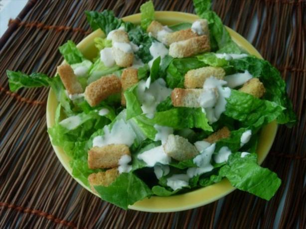Kittencal's Famous Caesar Salad. Photo by Loves2Teach
