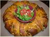 Baked Taco Ring. Recipe by Kittencalskitchen