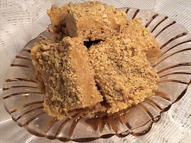 Crispy Peanut Butterscotch  Layer Squares (No Bake). Photo by Lori Mama