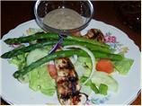 Springtime Chicken Tossed Caesar Salad