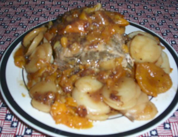 Fruited Pork Roast/Crock Pot. Photo by Chabear01