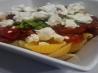 Penne With Slow Roasted Cherry Tomatoes and Goat Cheese. Recipe by Sharon123