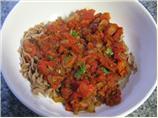 Penne With Roasted Pepper Marinara Sauce
