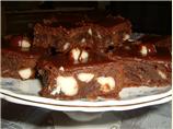Chocolate Macadamia Nut Brownies. Photo by - Momma Loon
