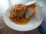 Tuna Steaks With Roasted Red Pepper Sauce