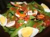 Super Spinach Salad. Recipe by chefjen