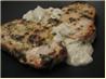 Grilled Halibut With Cilantro Cream