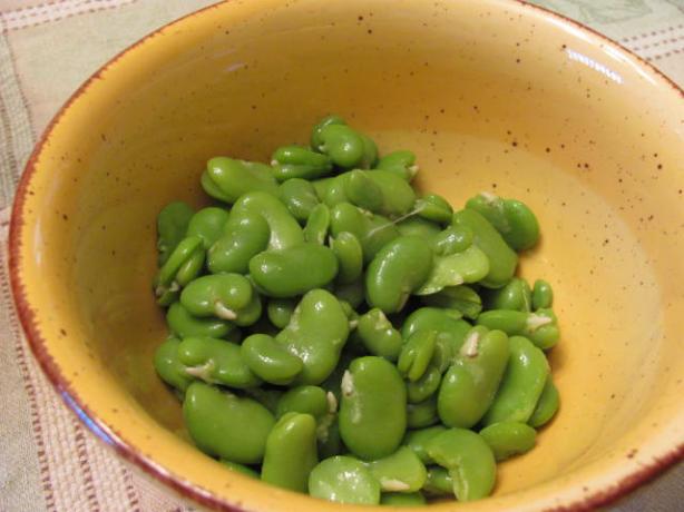 Gabriel’s Sauteed Fava Beans. Photo by NiseyNisey