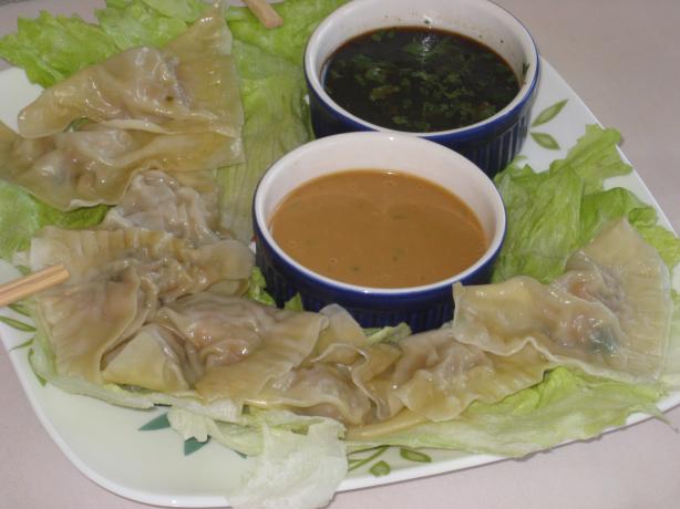 Steamed Shrimp Dumplings or Pot Stickers. Photo by FrenchBunny