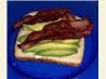 Avocado and Lime With Bacon on Toast