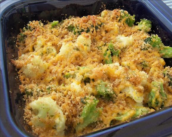Zesty Broccoli and Cauliflower Au Gratin. Photo by *Parsley*