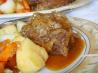 Savory Pot Roast With Pan Gravy (Oven or Crock Pot). Recipe by BecR
