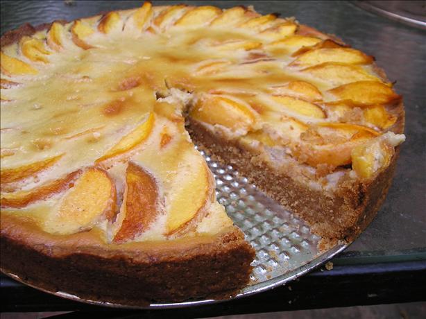 Peach Tart With a Ginger Crust. Photo by fluffernutter