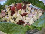 Waldorf Salad With Tart Cherries, Grapes, and Candied Pecans