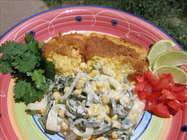 Rajas Con Crema. Photo by Queen uh Cuisine