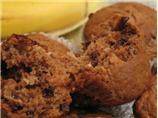 Chocolate Banana Nut Muffins