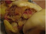 Ham &  Cheese Baked Potatoes
