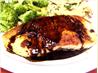 Seared Salmon With Balsamic Glaze