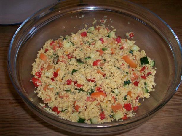 Couscous Salad. Photo by Purple Becca