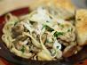 Pasta with Mushroom Garlic Sauce