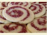 Raspberry Swirl Cookies. Photo by Deb's Recipes
