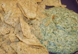 Baked Cream Cheese Spinach Dip. Photo by KMOM14